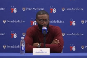 杰倫·布朗：我對波士頓只有感激 在那里我成長為一個真正的男人