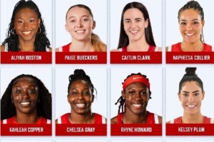 銀河戰(zhàn)艦蓄勢待發(fā) 美國女籃12人大名單揭曉 8位WNBA狀元秀坐鎮(zhèn)