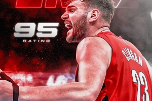 開拓者曬克林根《NBA2K27》中蓋帽數(shù)值95：籃下不可忽視的力量
